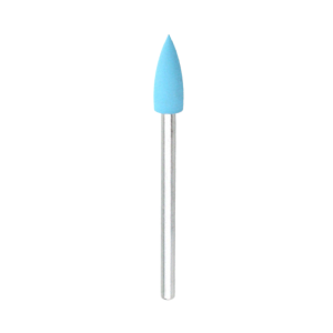 Silikon Polierbit blau | Spitz Ø4,6mm | #800 Grit | Glanzpolierer